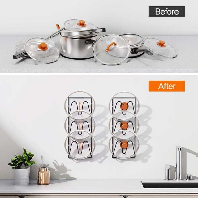 Pot Lid Organizer