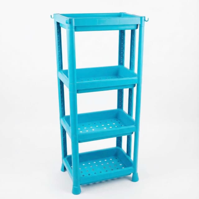 4 Tiers Rectangular Storage Rack